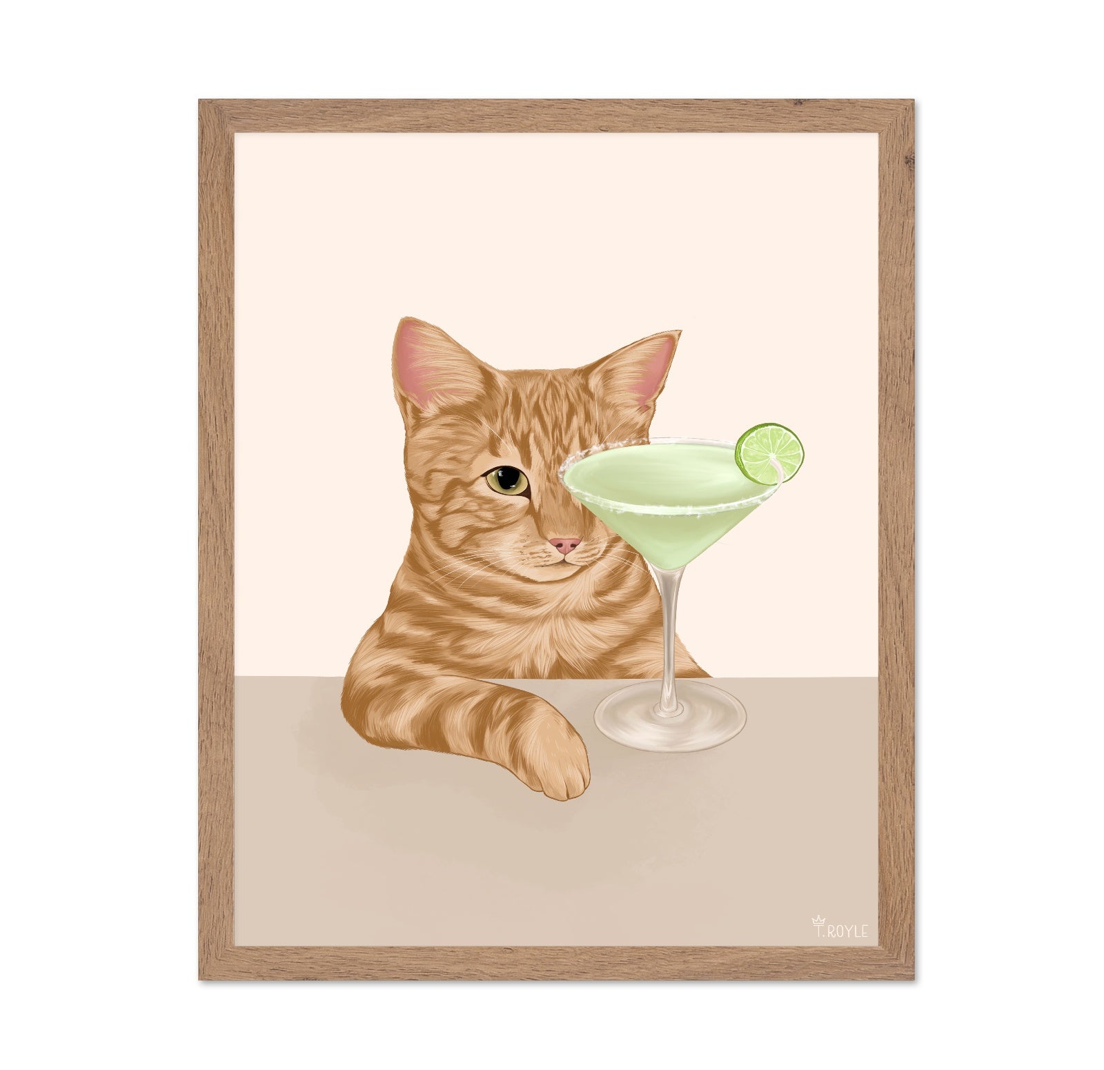 Cat With Margarita