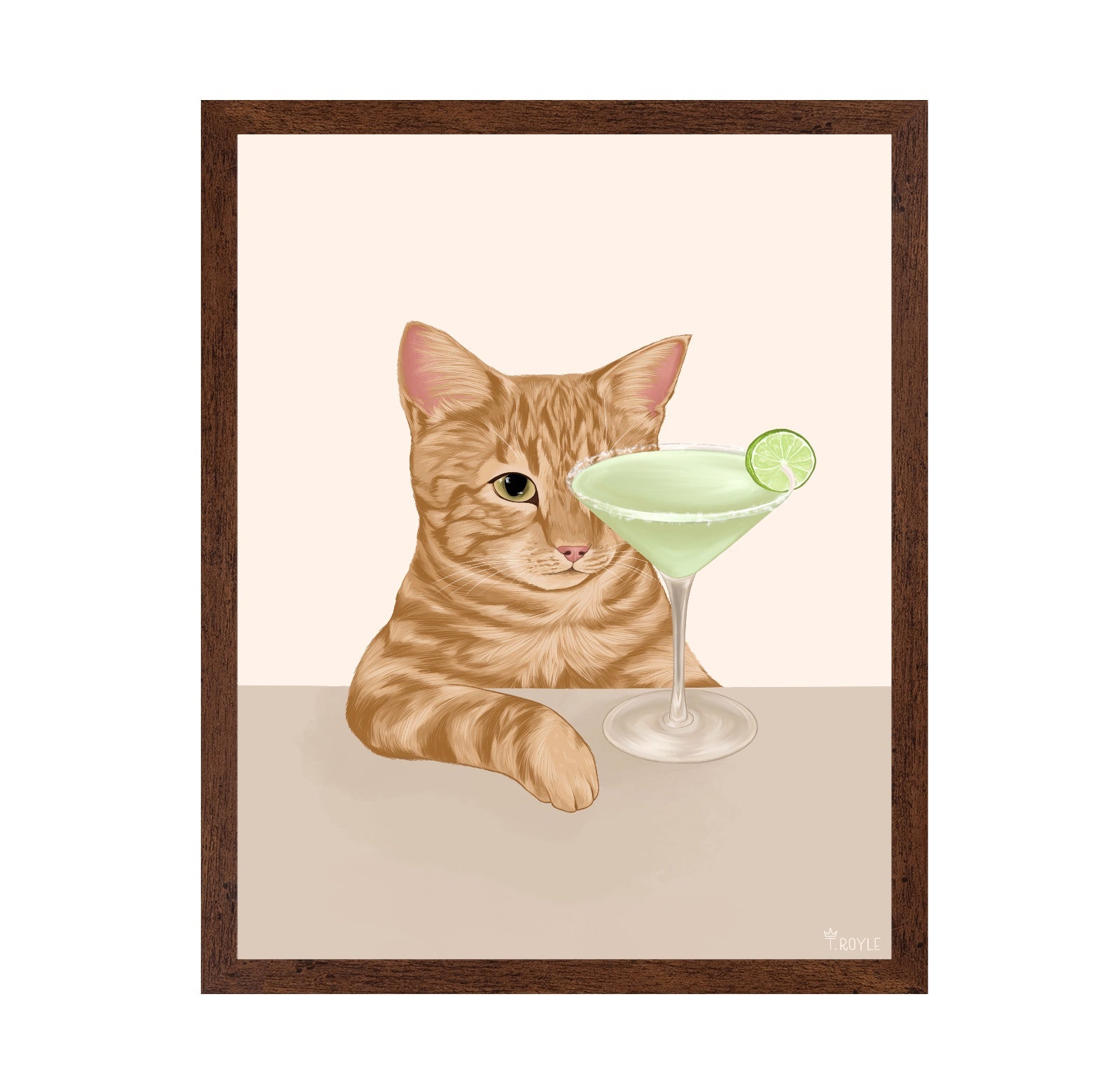 Cat With Margarita