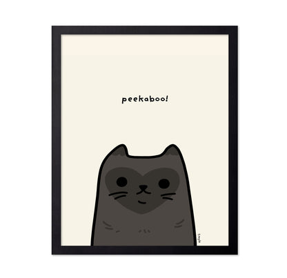 Peekaboo Cat