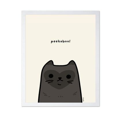 Peekaboo Cat