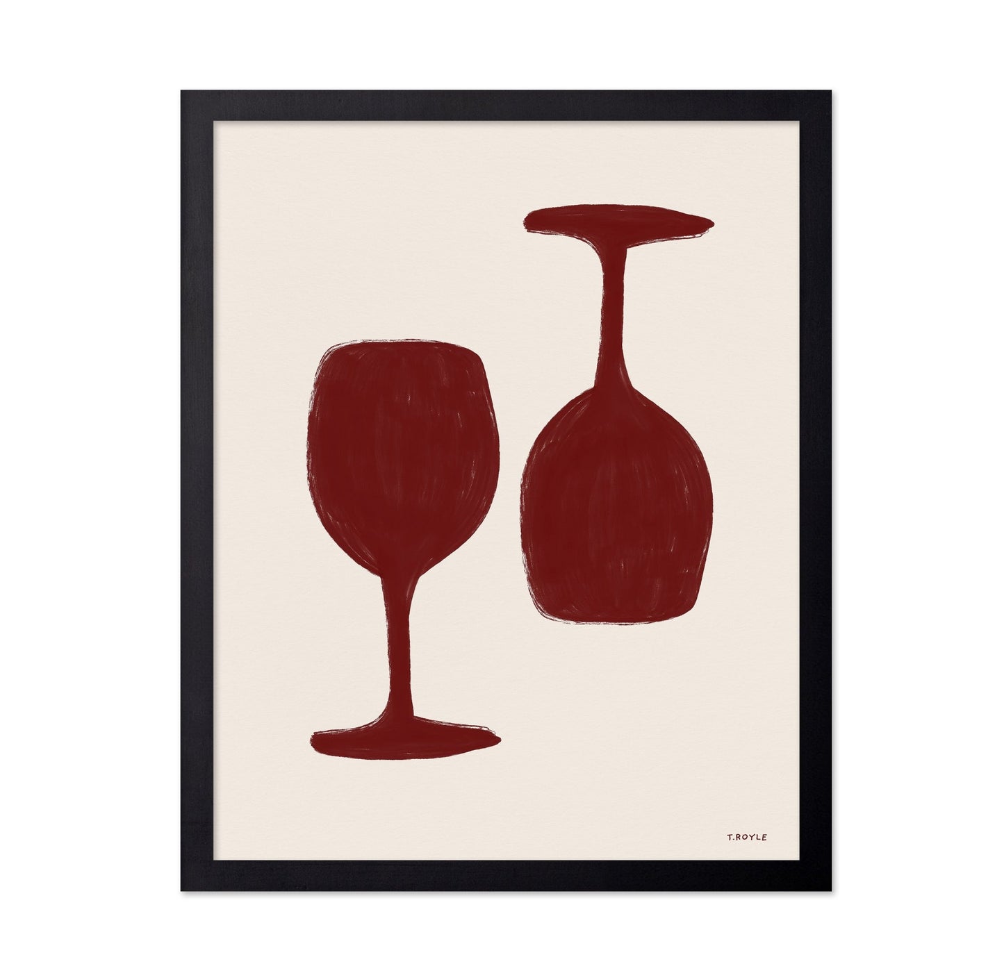 Red Wine Glass Duo