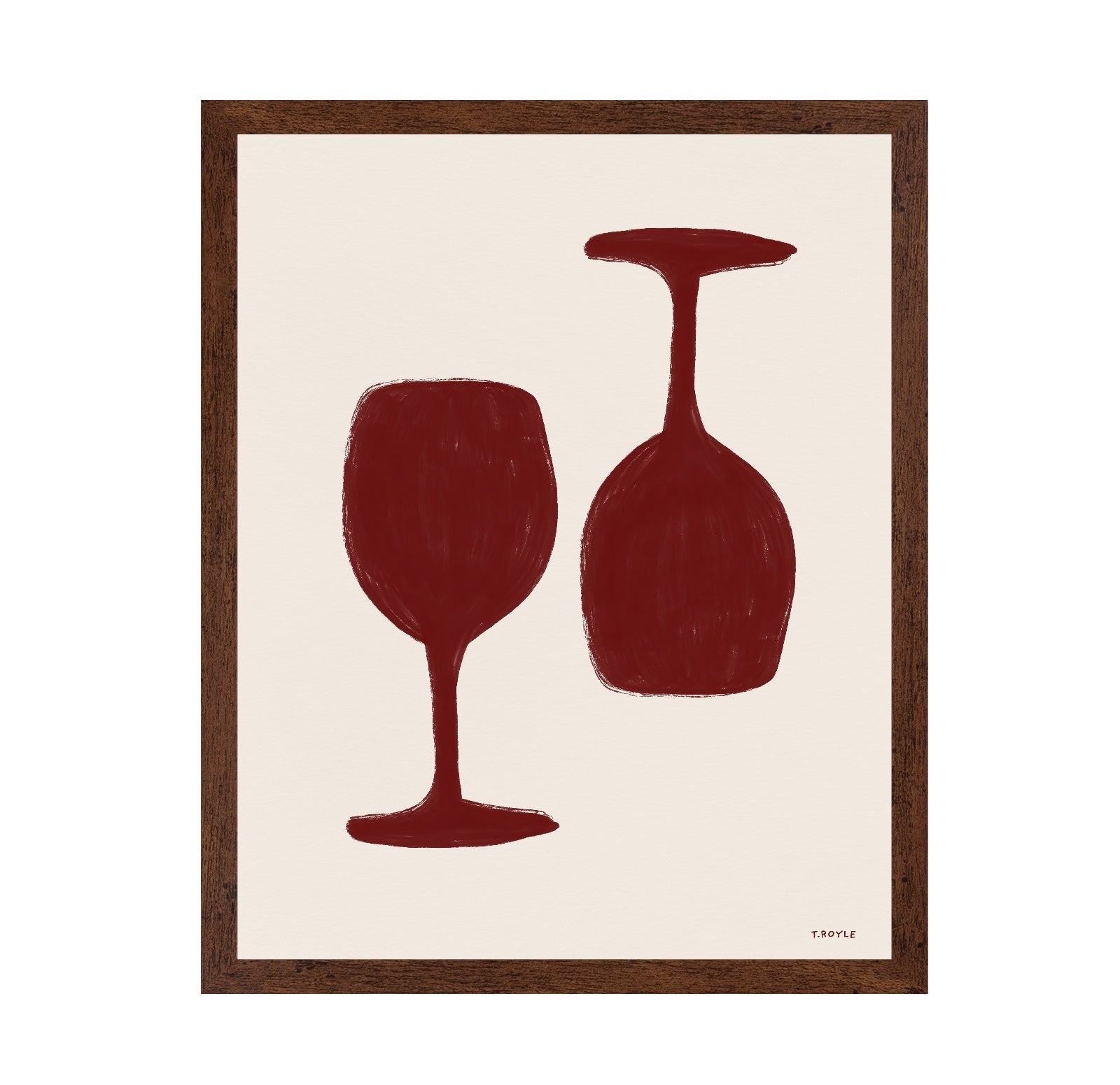 Red Wine Glass Duo