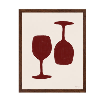 Red Wine Glass Duo