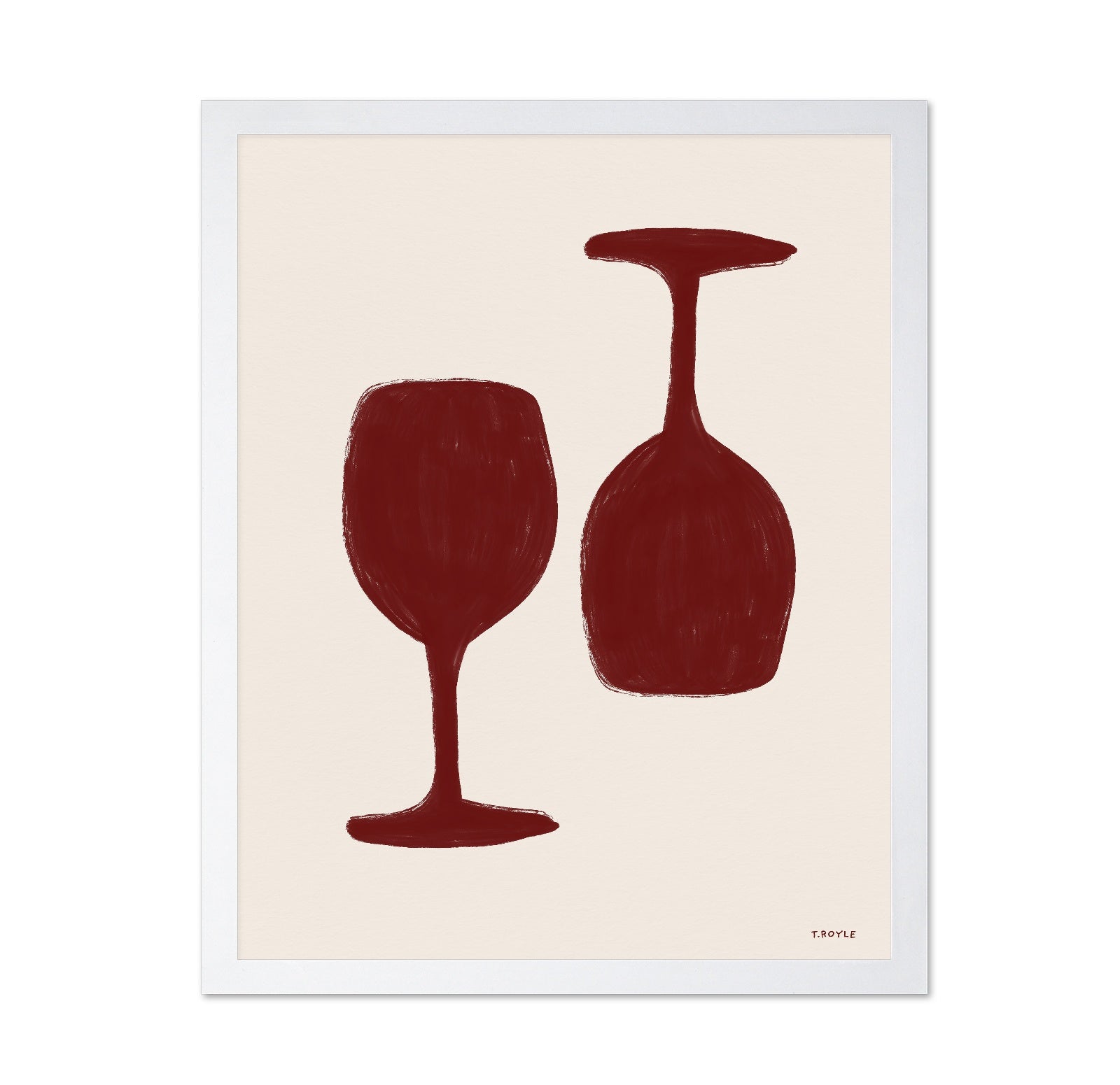 Red Wine Glass Duo