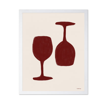 Red Wine Glass Duo