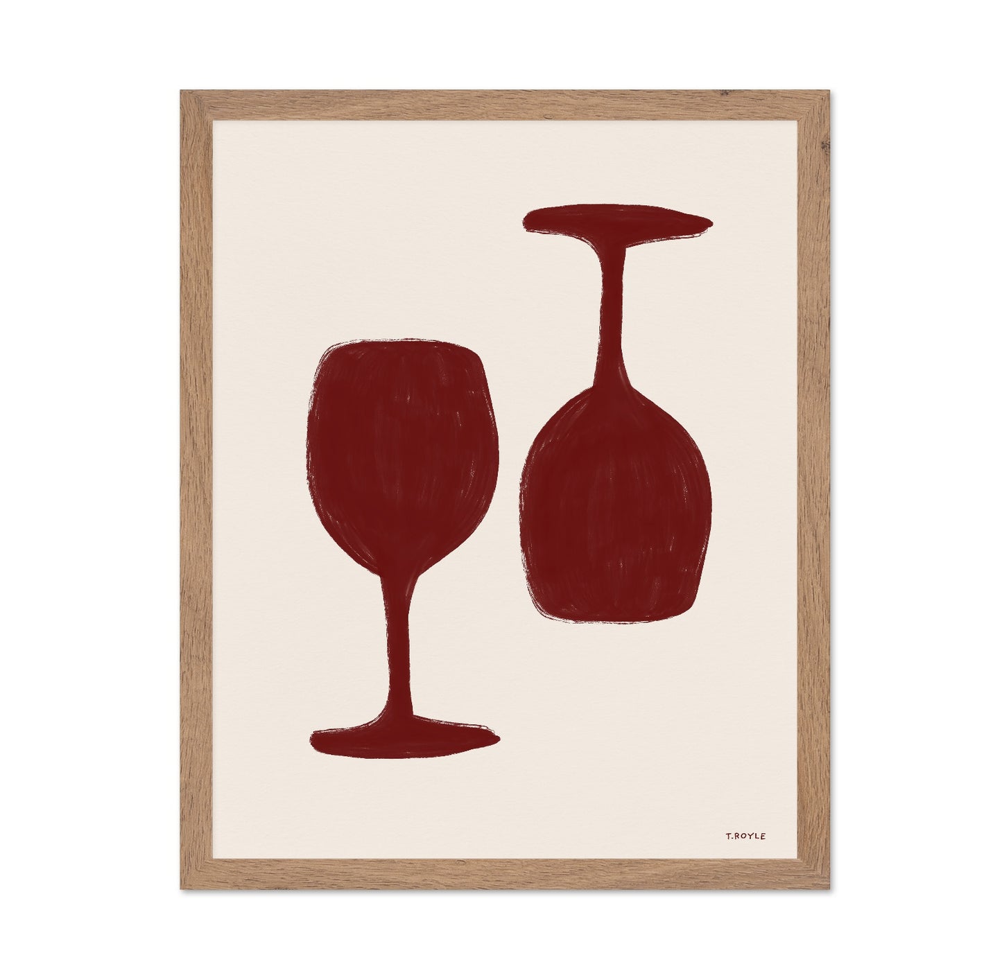 Red Wine Glass Duo