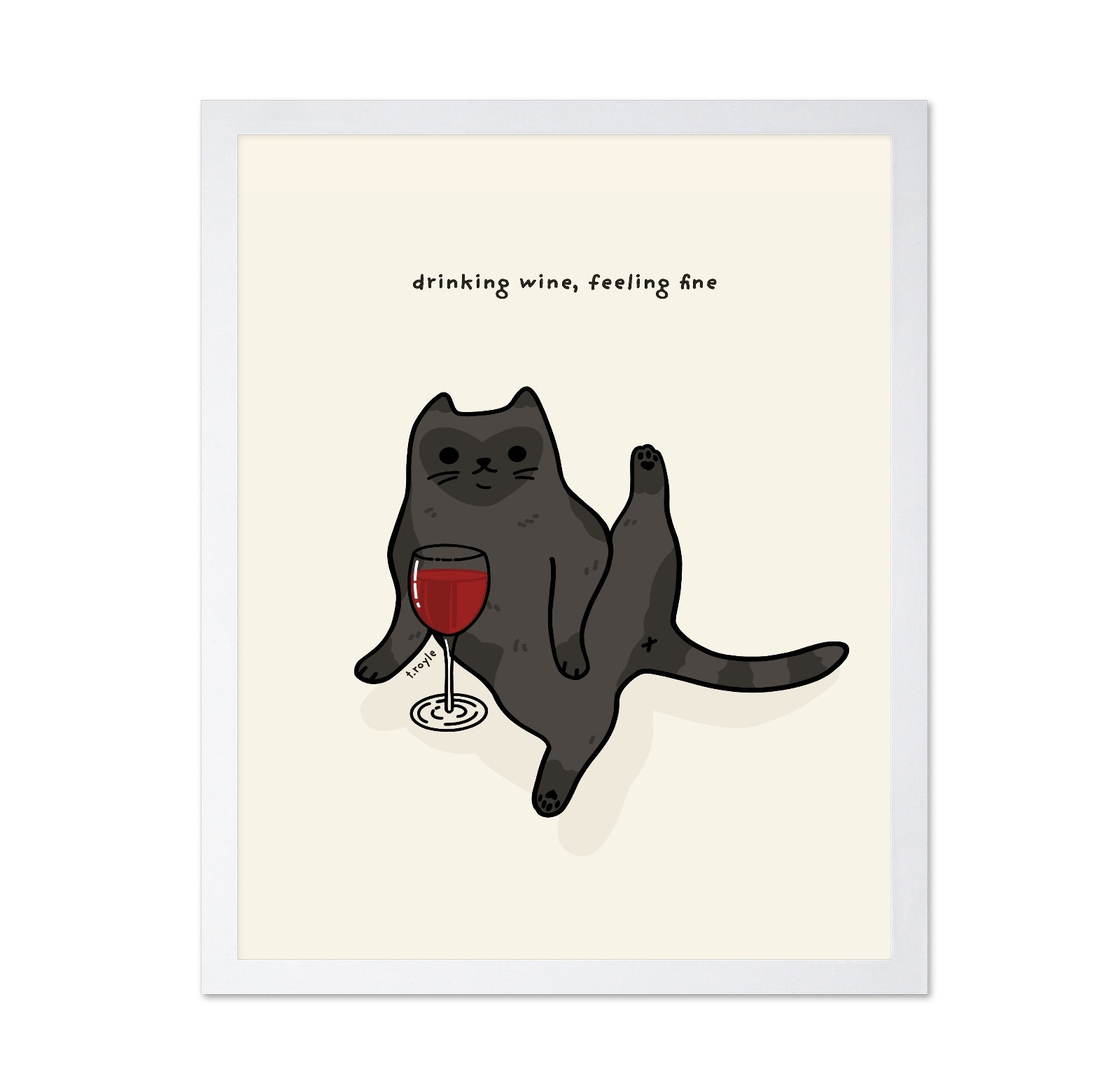 Drinking Wine Feeling Fine
