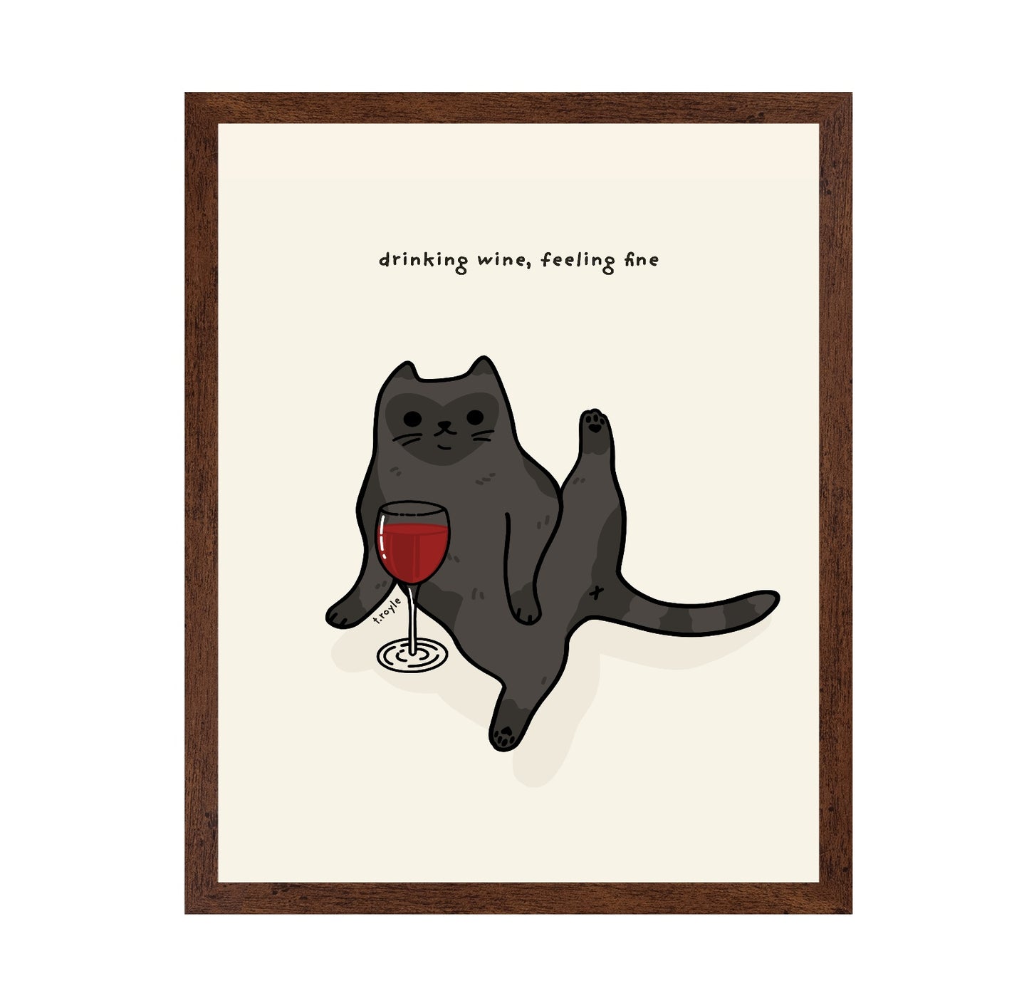 Drinking Wine Feeling Fine