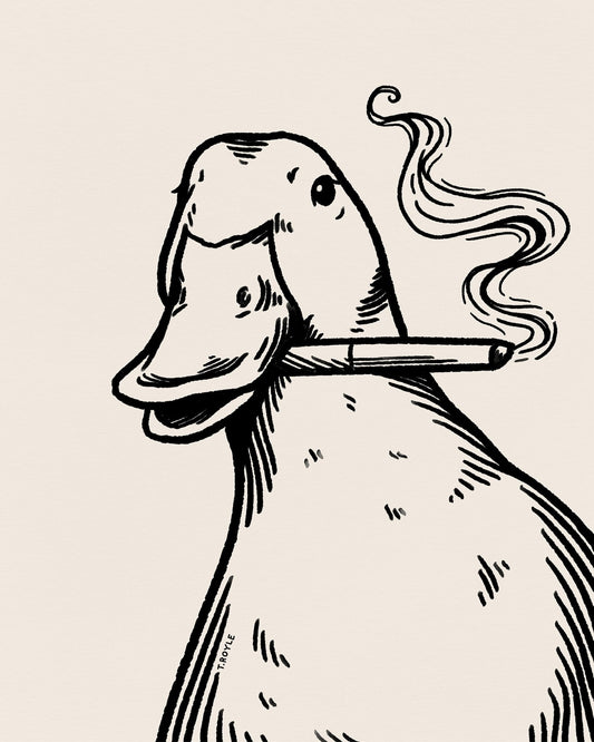 Duck With Cigar