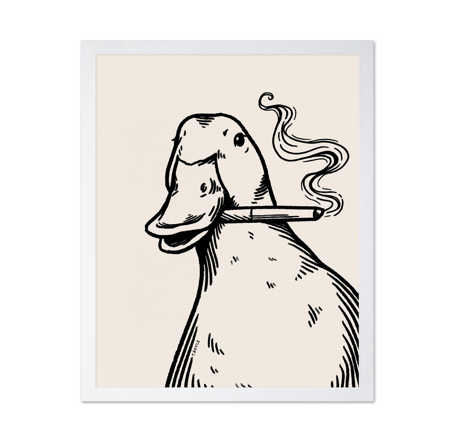 Duck With Cigar