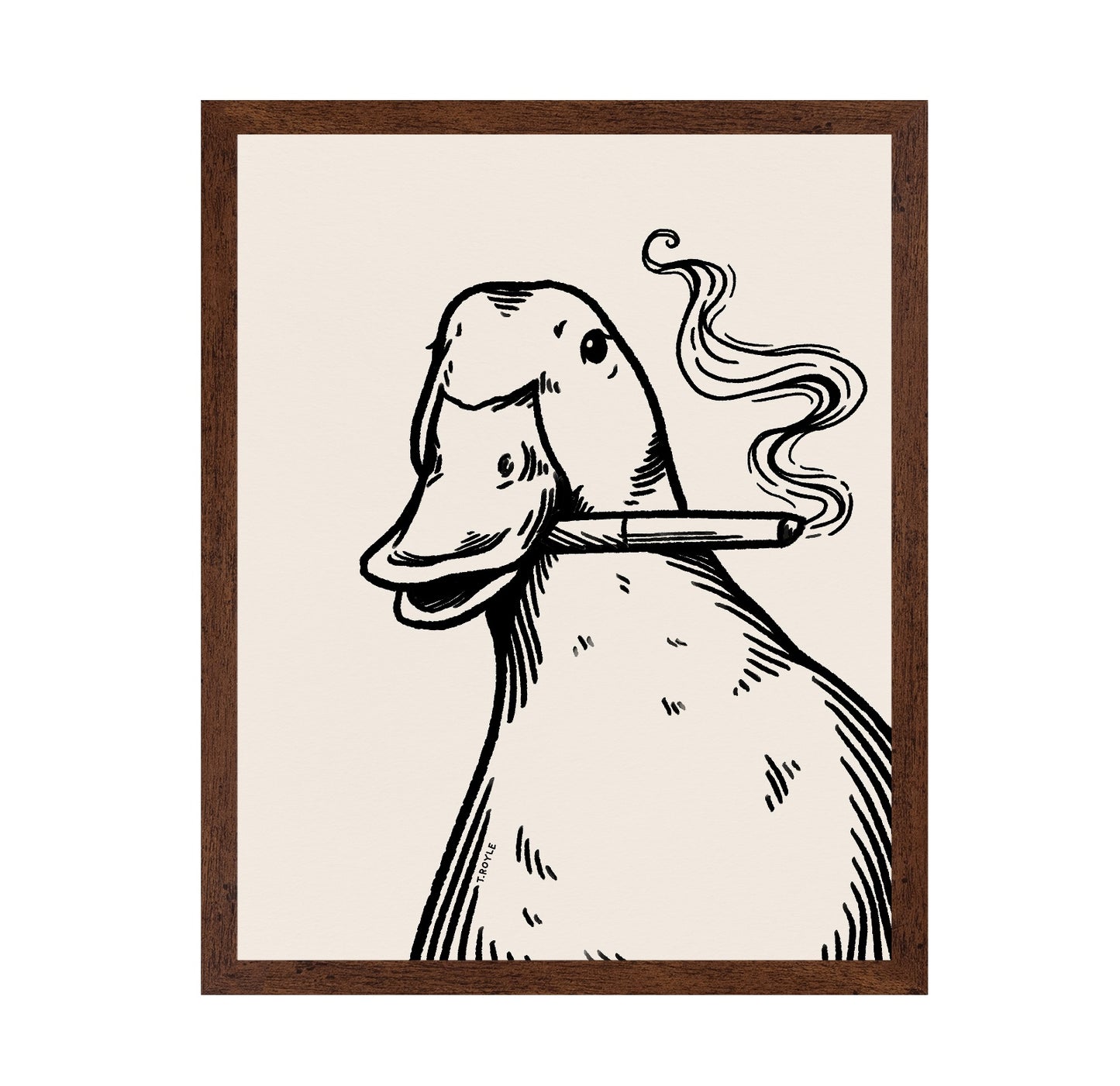 Duck With Cigar