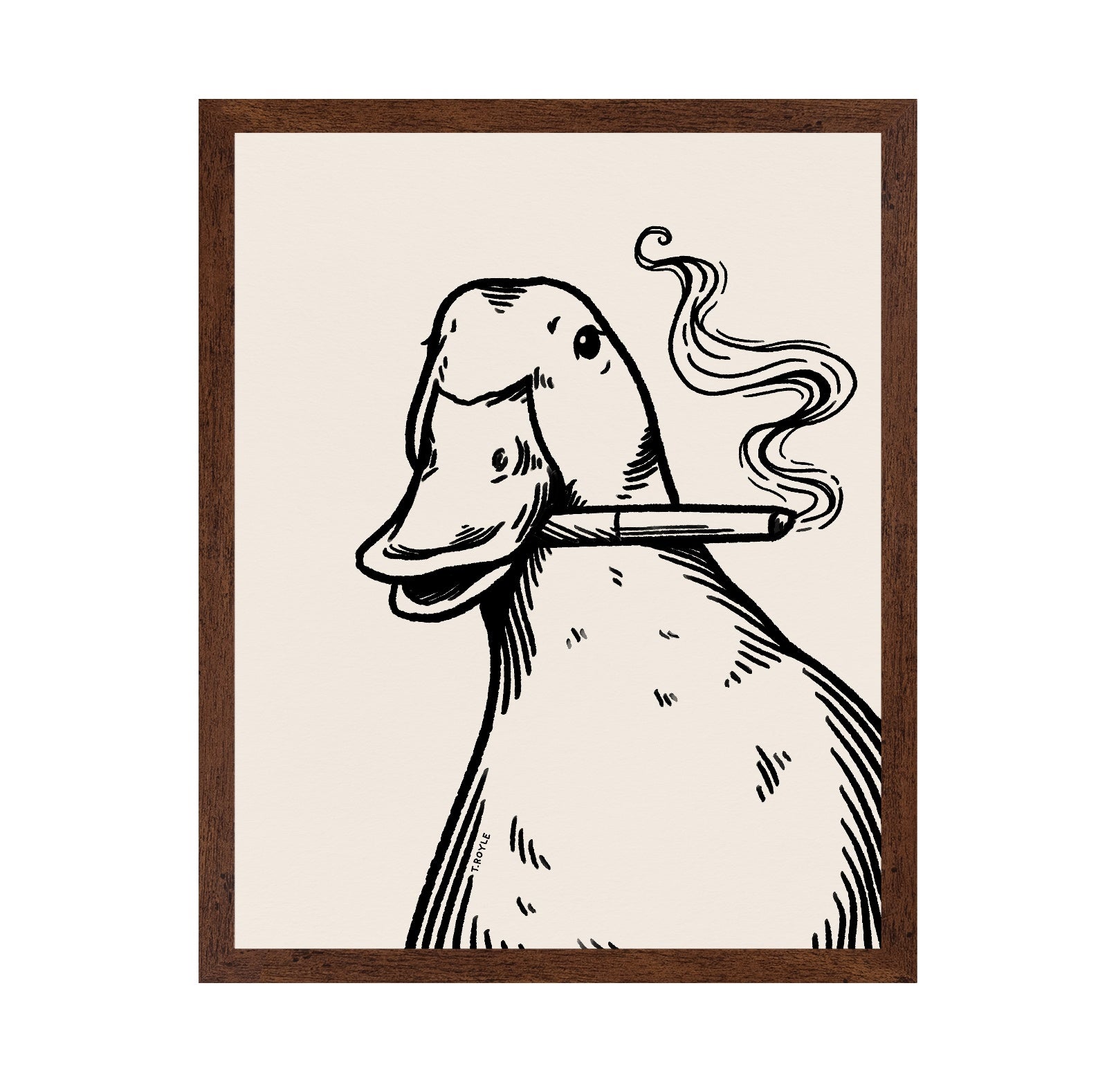 Duck With Cigar