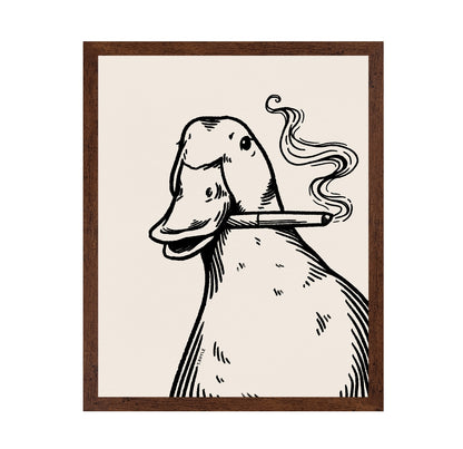 Duck With Cigar