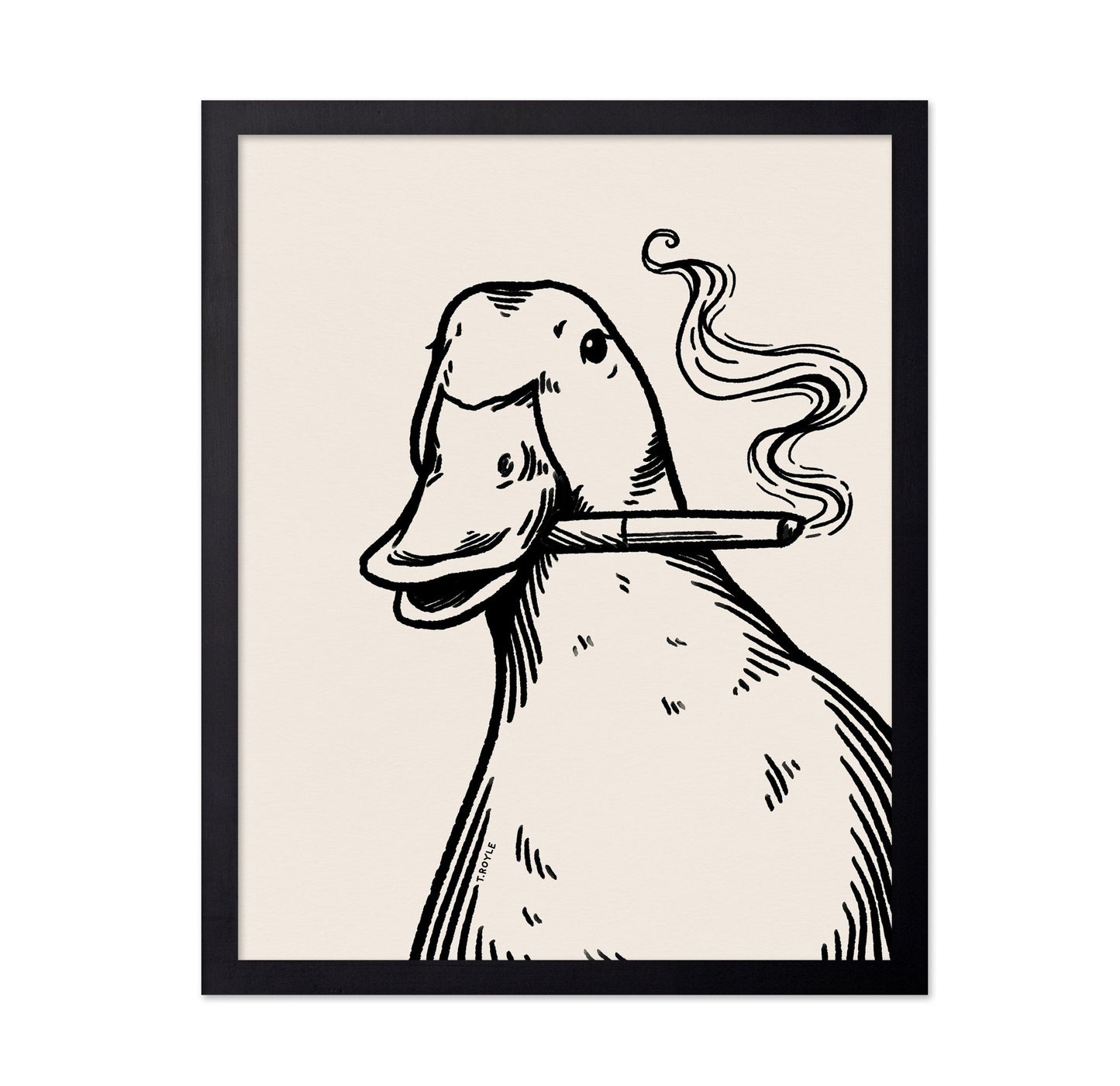 Duck With Cigar