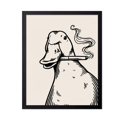 Duck With Cigar