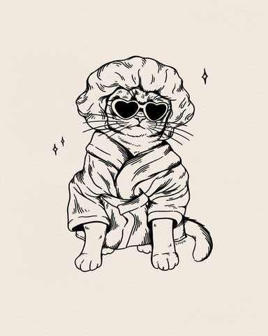 Cozy Cat Robe