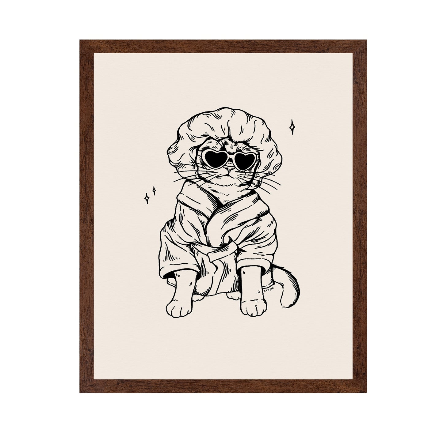 Cozy Cat Robe