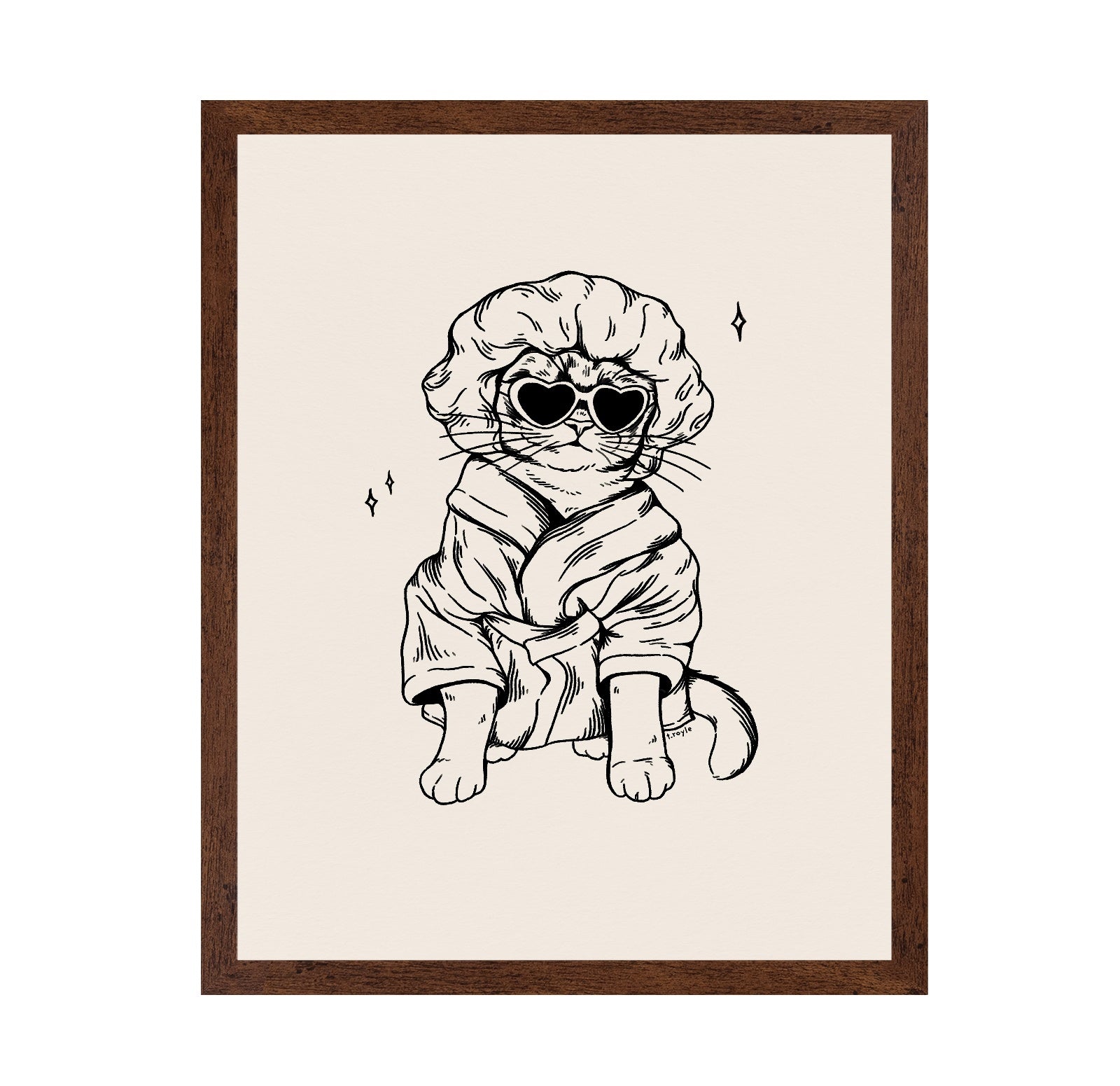 Cozy Cat Robe