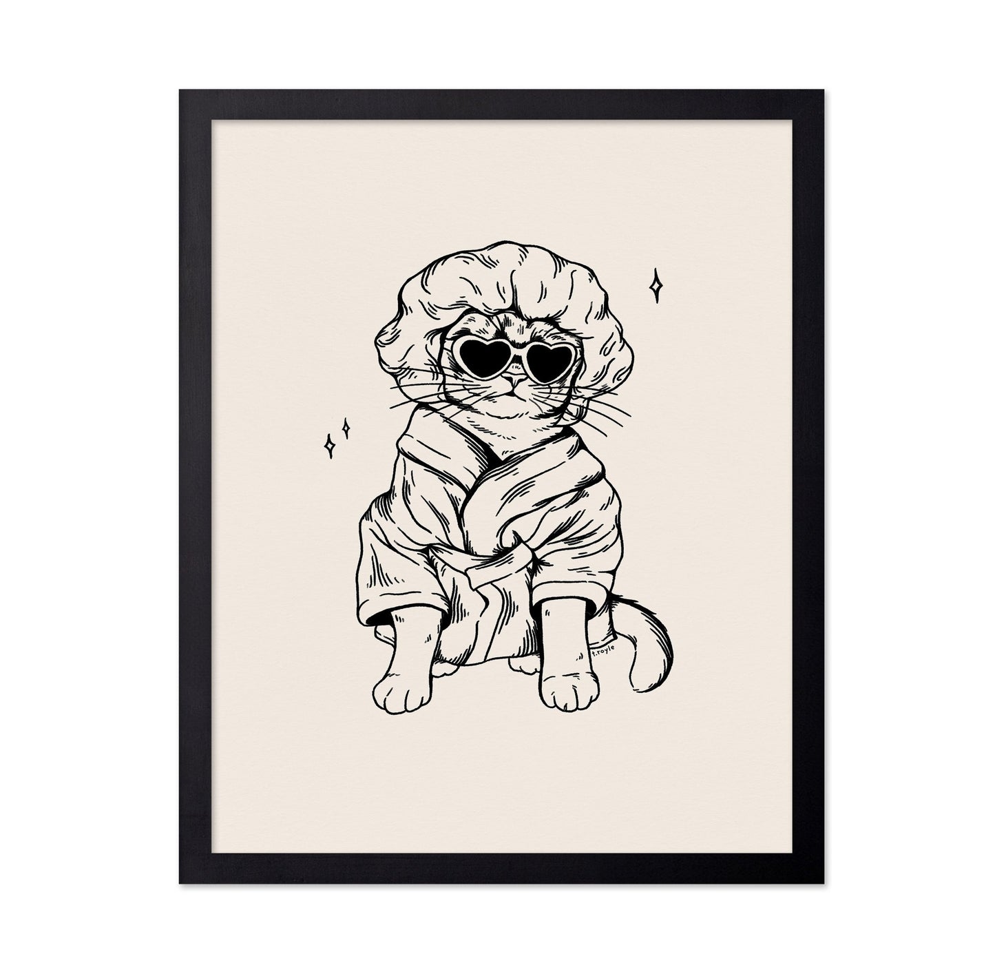 Cozy Cat Robe