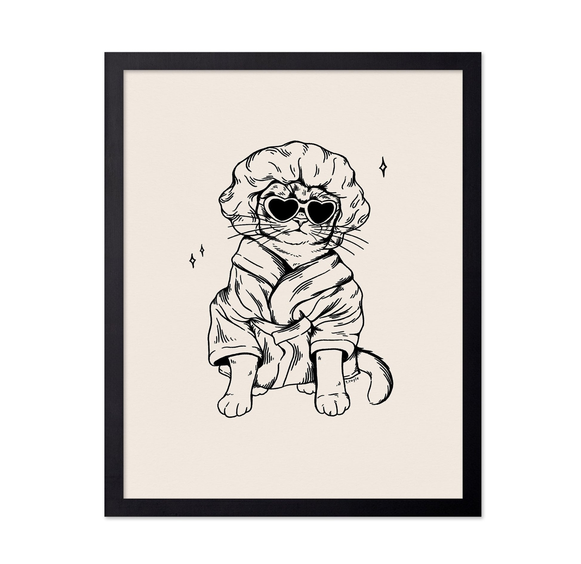 Cozy Cat Robe