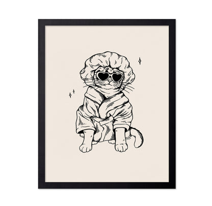 Cozy Cat Robe