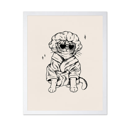 Cozy Cat Robe