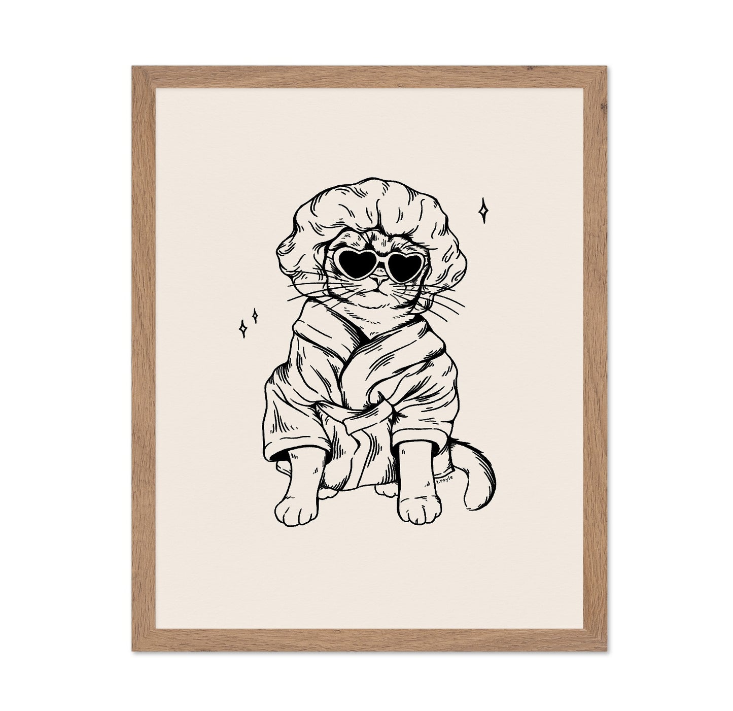 Cozy Cat Robe