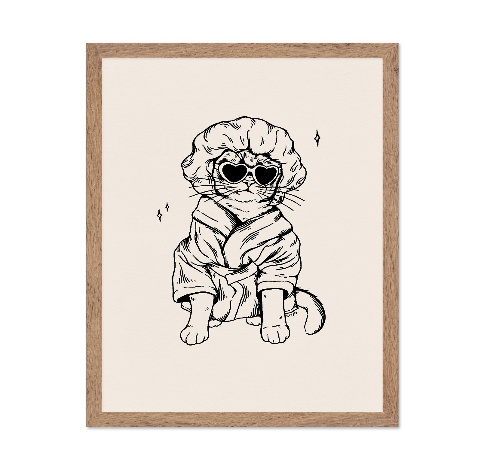 Cozy Cat Robe