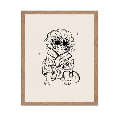 Cozy Cat Robe