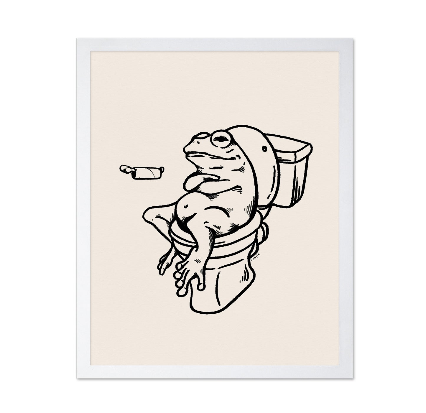 Frog Toilet Relax