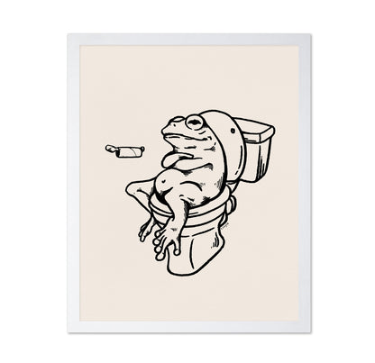 Frog Toilet Relax