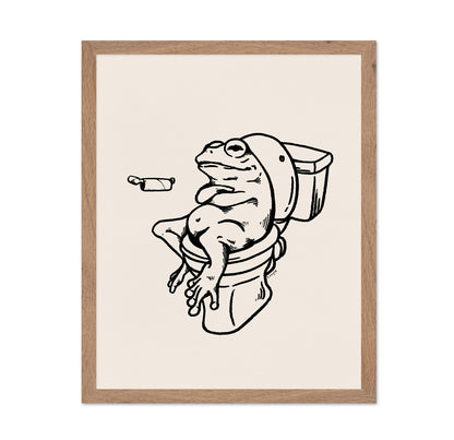 Frog Toilet Relax