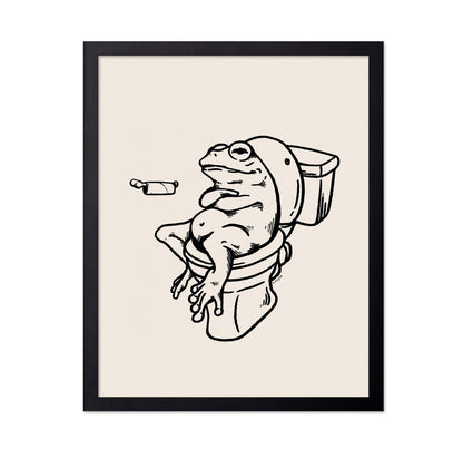 Frog Toilet Relax