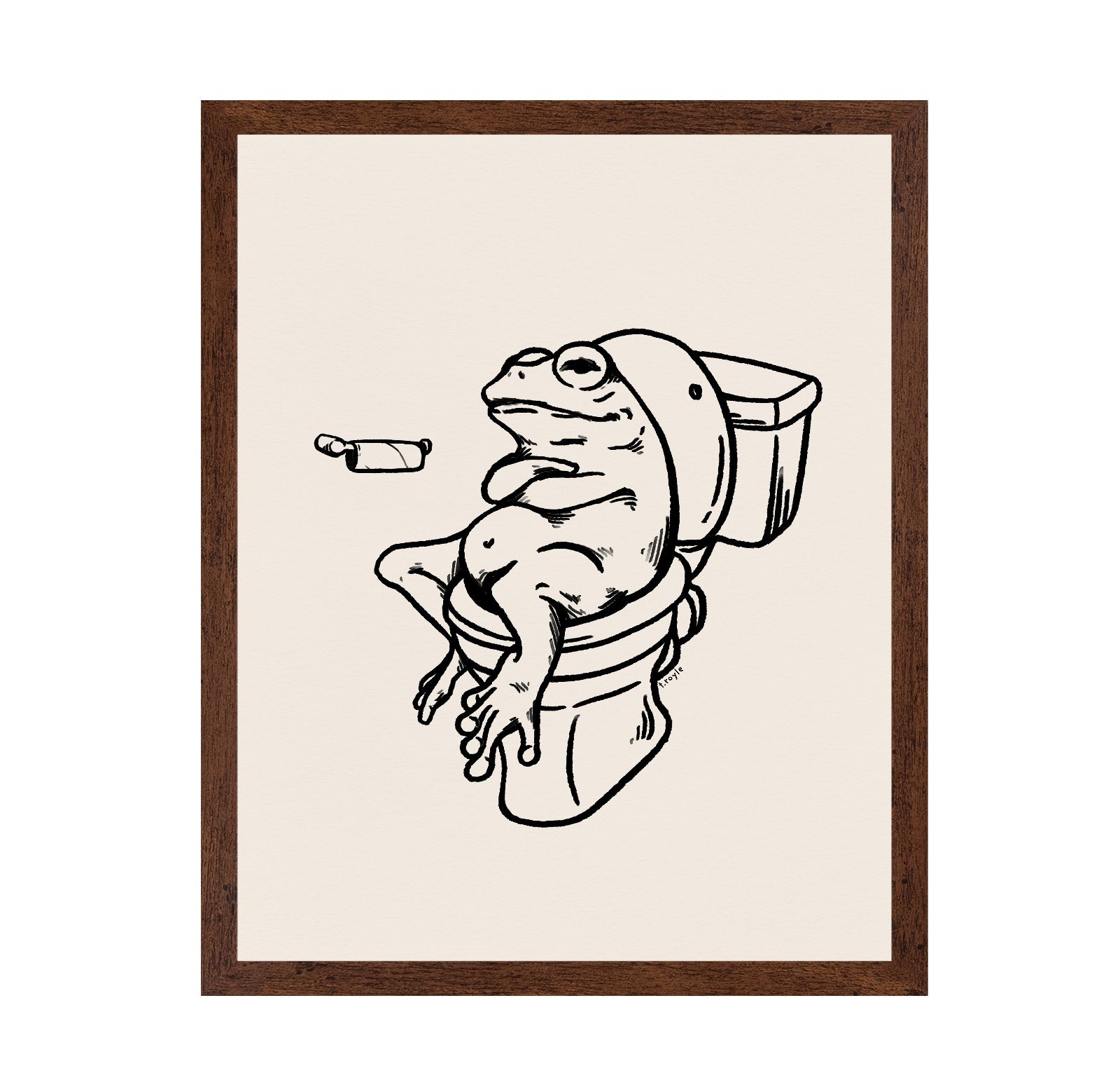 Frog Toilet Relax