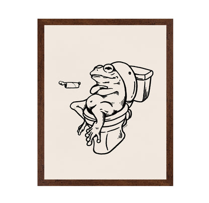 Frog Toilet Relax
