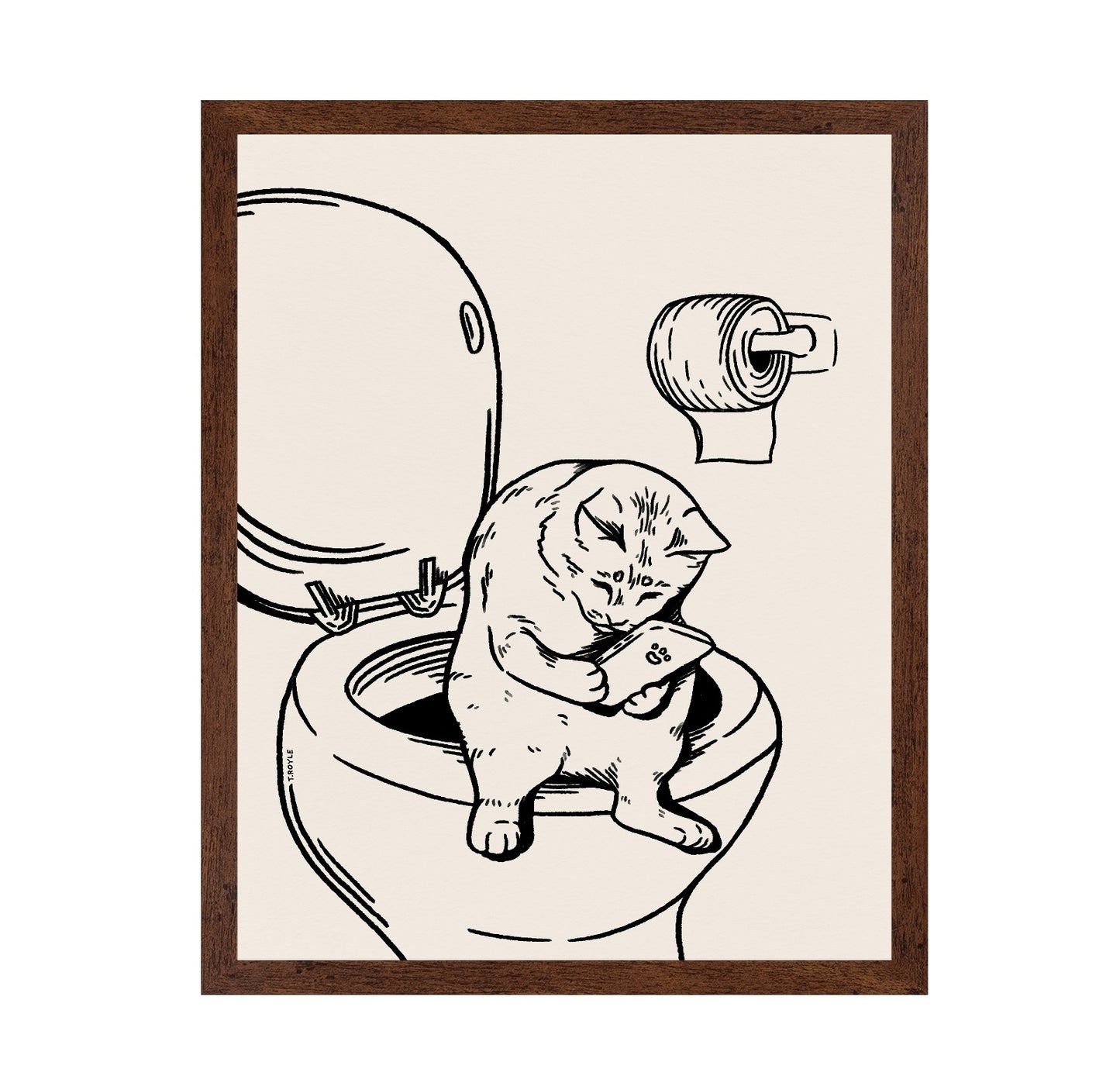 Cat Toilet Phone