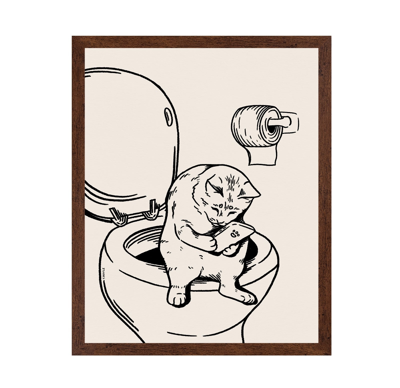 Cat Toilet Phone