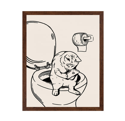 Cat Toilet Phone