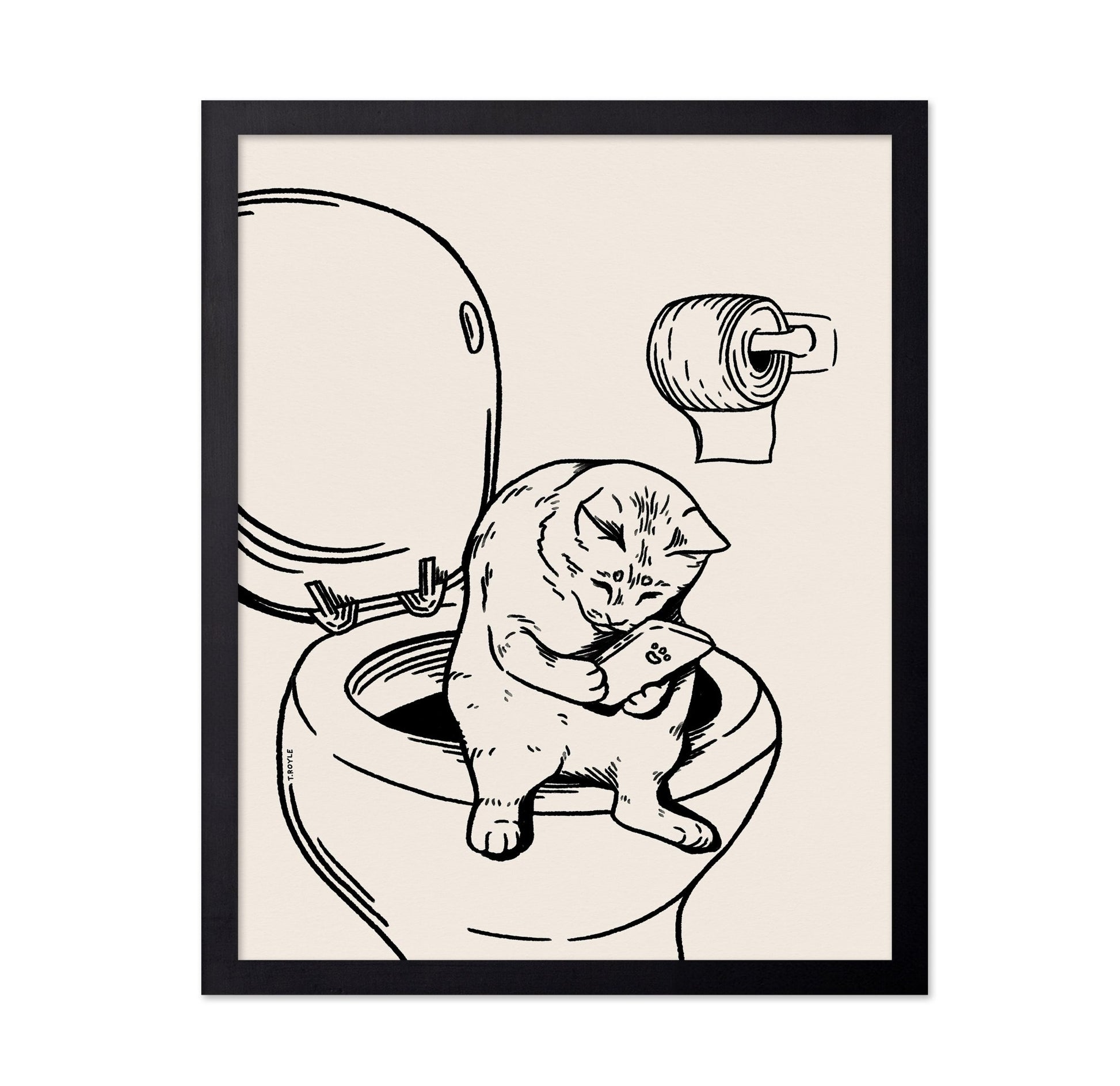 Cat Toilet Phone