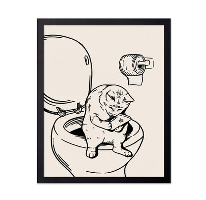 Cat Toilet Phone
