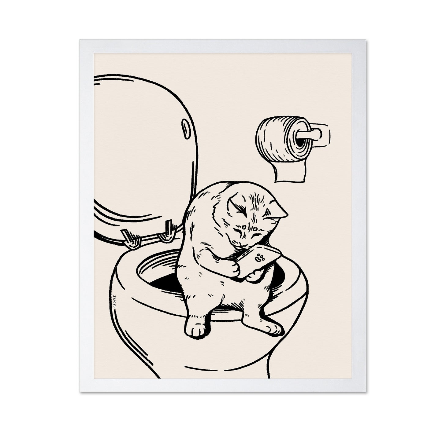Cat Toilet Phone