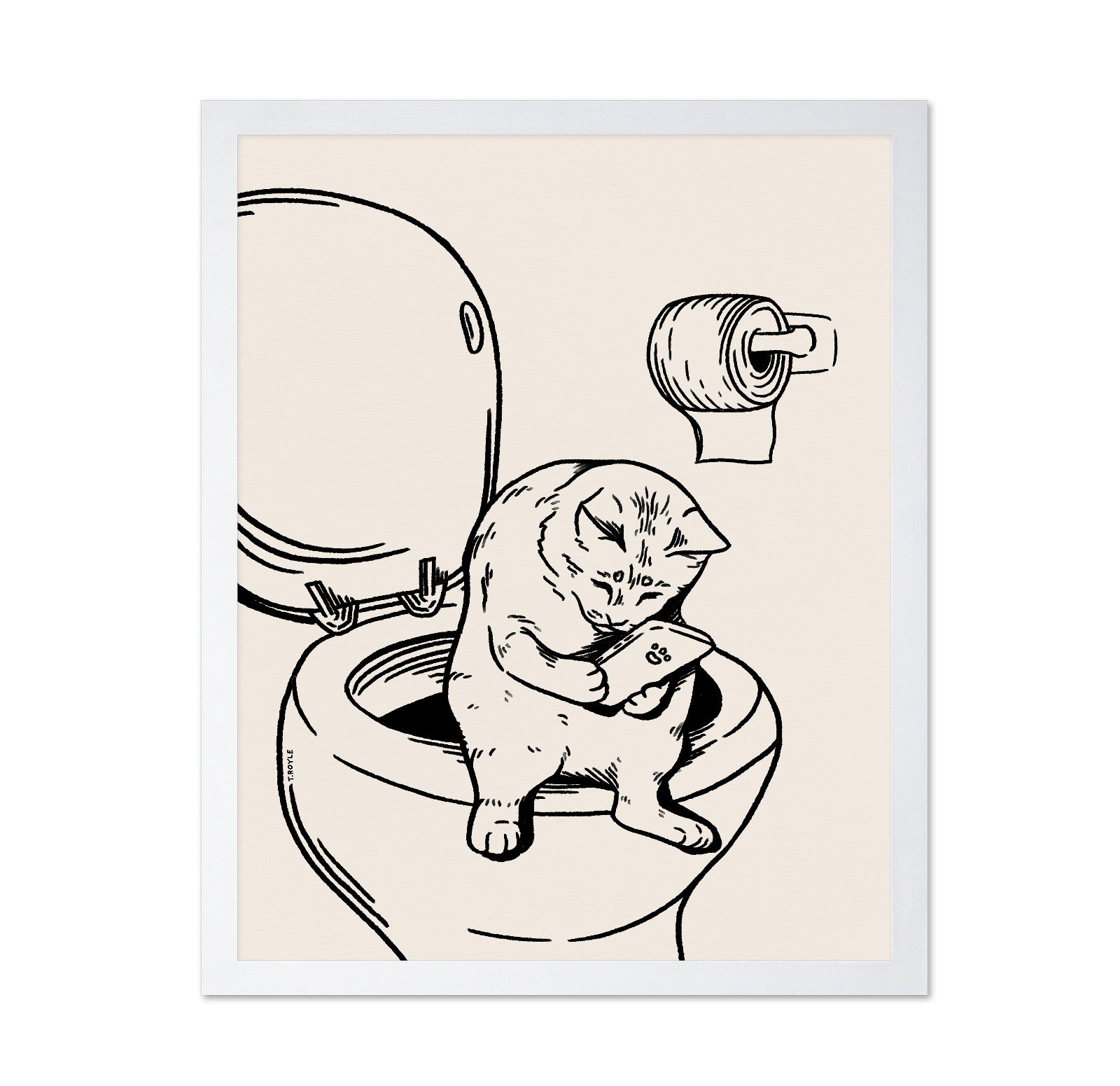 Cat Toilet Phone