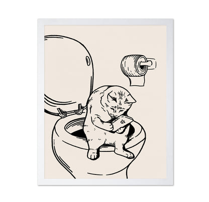 Cat Toilet Phone