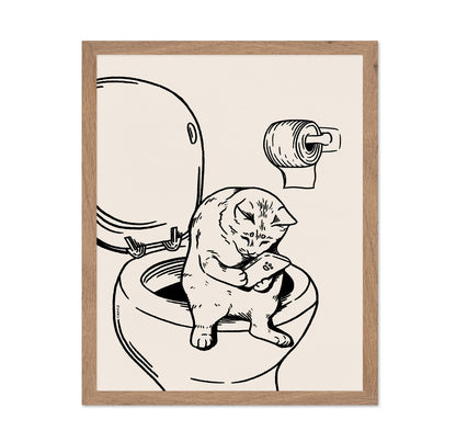 Cat Toilet Phone