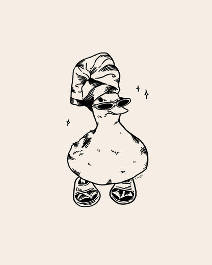 Stylish Duck Pose