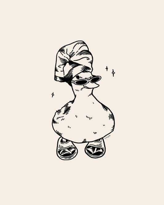 Stylish Duck Pose