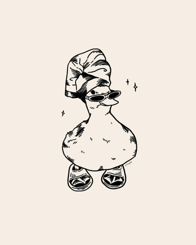 Stylish Duck Pose