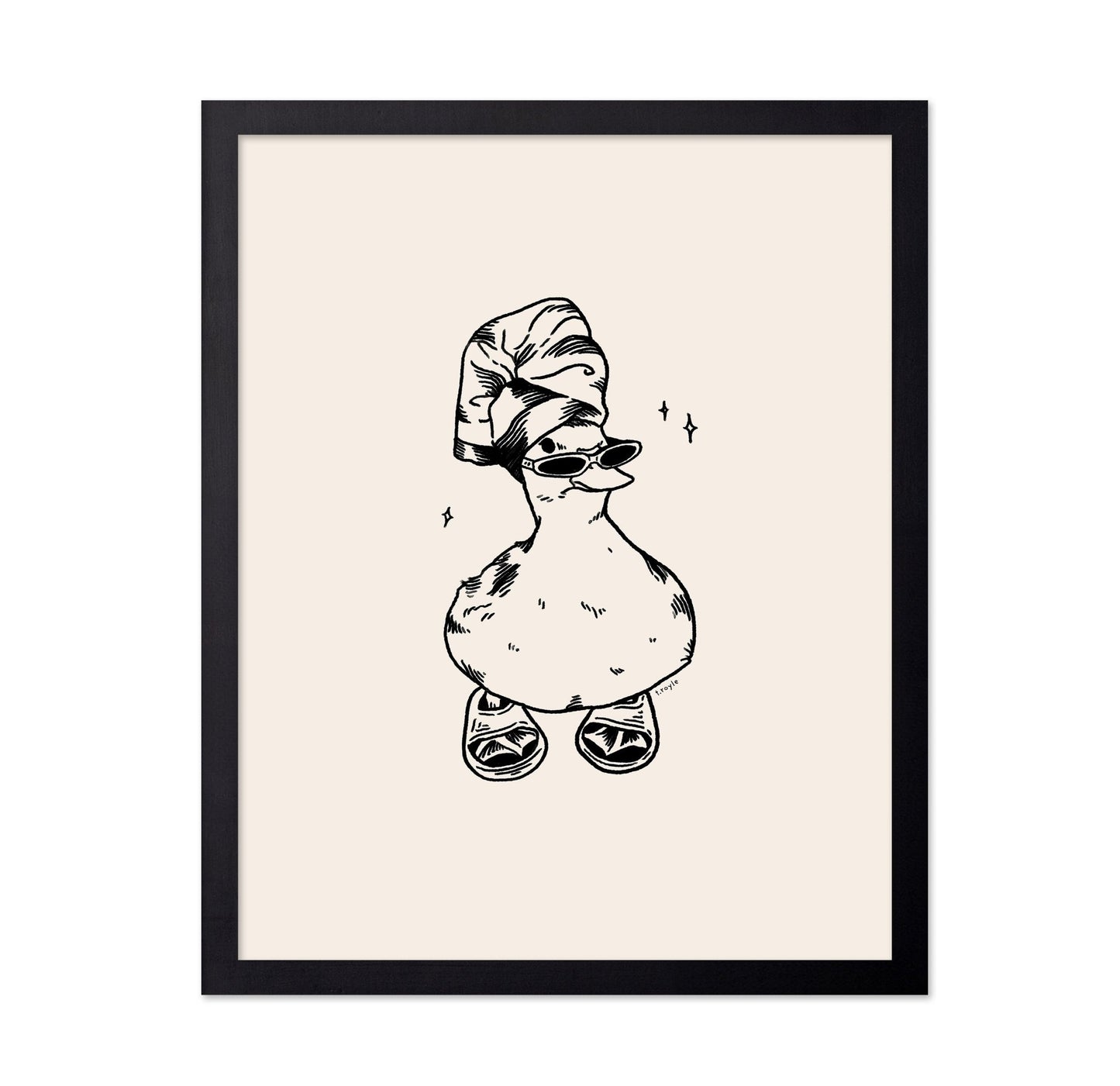 Stylish Duck Pose