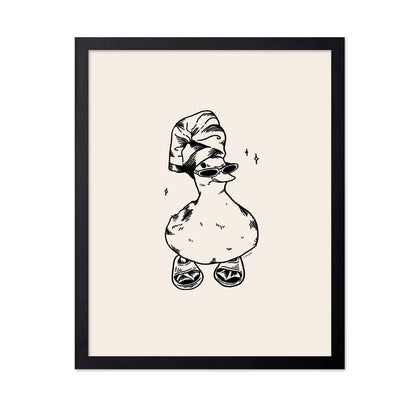 Stylish Duck Pose
