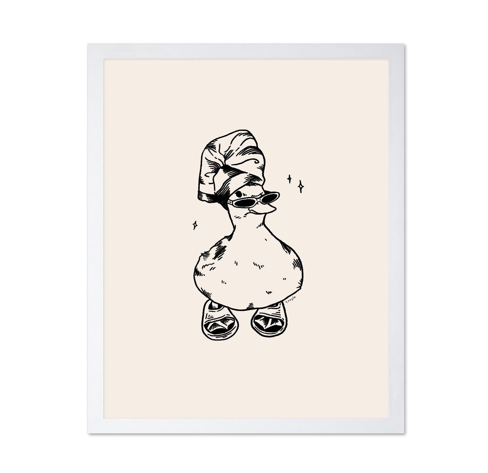 Stylish Duck Pose